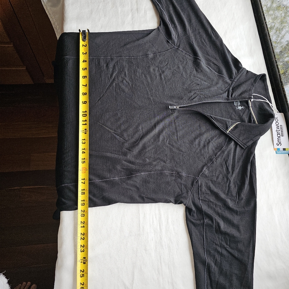 Smartwool Women's Classic All-Season Merino Base Layer 1/4 Zip Sz XL - Picture 6 of 12